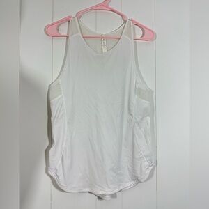 Lululemon Sculpt Tank Top Womens Sz 6 Mesh Lightweight Athletic Run Yoga Shirt